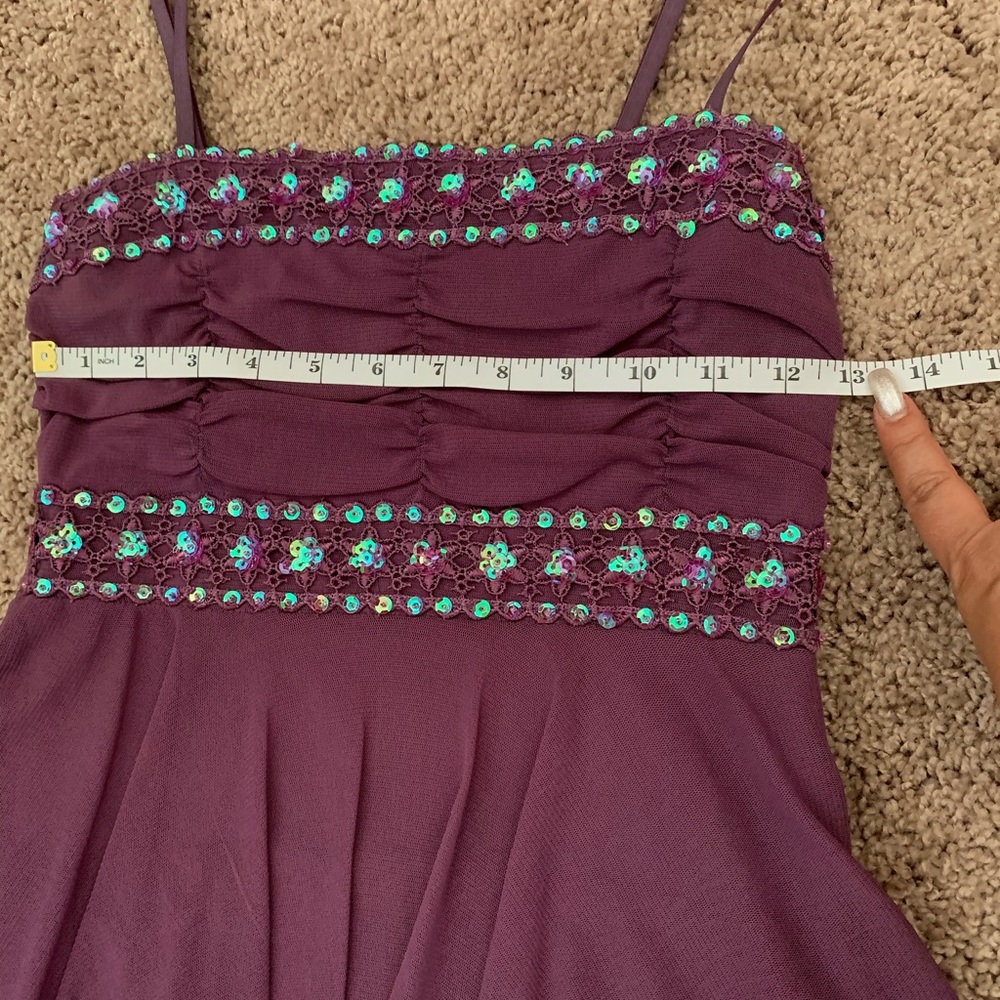 Purple dress